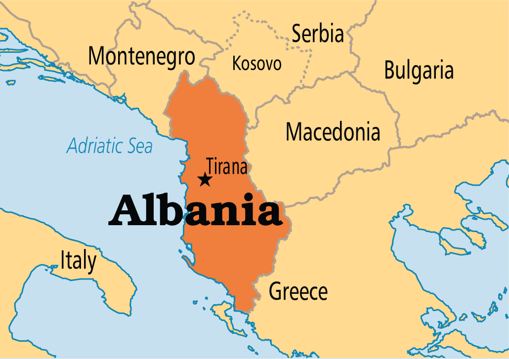 Why does US support Albania?